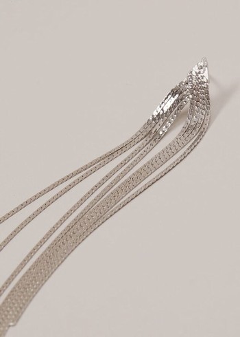 Phase Eight Long Chain Jewellery Silver USA | 7932186-PB